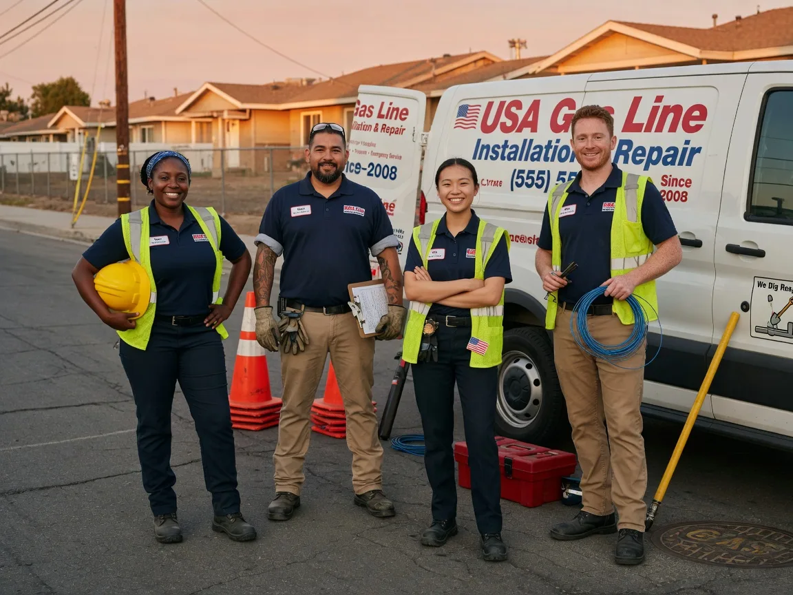 Gas Line Installation company in Sheakleyville, PA